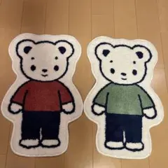 ファミリア　ダイカットマット　2種まとめ売り