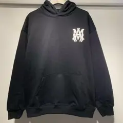 AMIRI ブラック パーカー フード付き