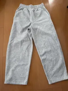 UNIQLO スウェットワイドパンツ 標準丈 S