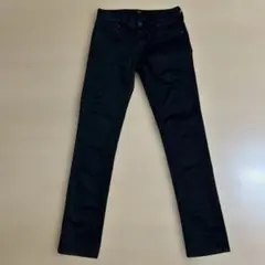 スリムフィット 黒デニム パンツ 26インチ