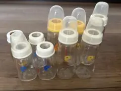 哺乳瓶 9本セット 目盛り付き