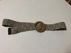 ベルト 木製バックル