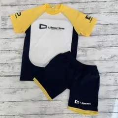 リベルタ★Liberta サッカーウェアセット イエロー/ネイビー　130cm