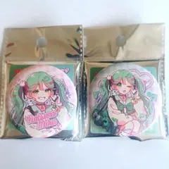 ま*ー様 初音ミク キャンドゥ 百均 缶バッジ シークレット - メルカリ