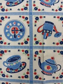 V78　USAヴィンテージ　ティーセット　およそ22㎝角