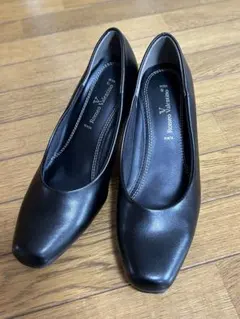 Romeo Valentino パンプス ブラック 23.5cm