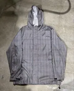 old stussy グレンチェック　フード付き　ナイロンジャケットのサムネイル