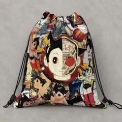 新品　鉄腕アトム　手塚治虫　ナップサック　リュックのサムネイル
