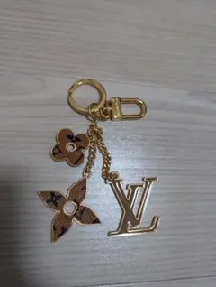 ノベルティモノグラム・フラワー キーホルダー値下げ不可