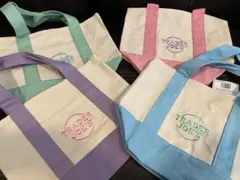 2026Trader Joe’sトレジョ　ミニトート　4色パステルカラー