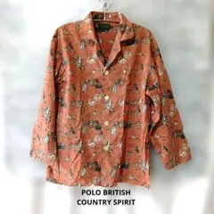 POLO ポロ　POLO BCS　長袖シャツM　綿100%　開襟シャツのサムネイル