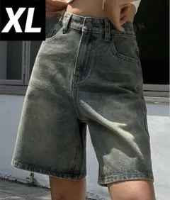 【タグ付き】SHEIN Dazy ハーフデニム XL