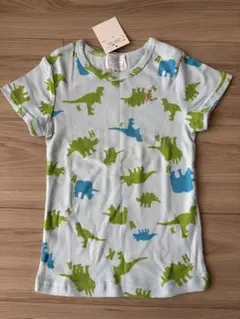 【新品】HAKKA KIDS 恐竜柄 Tシャツ 110