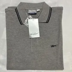 Reebok ポロシャツ グレー Lサイズ 新品タグ付きのサムネイル