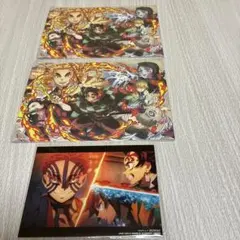 鬼滅の刃　映画　無限城編1枚&無限列車2枚　入場者特典ポストカード合計3枚♪