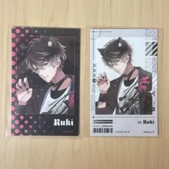 DIABOLIKLOVERS 無神ルキ　ポラ風ラメカード