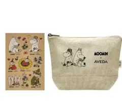 MOOMIN x AVEDA オリジナルポーチ ステッカーのサムネイル