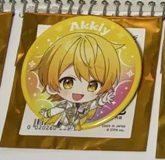 あっきぃくん AMPTAK×COLORS すとふぇす 2026 缶バッジ デフォ