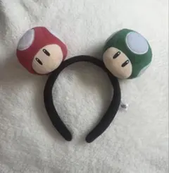 スーパーニンテンドーワールド　スーパーキノコ　カチューシャ
