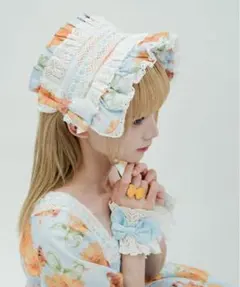 Chalmiere シャルミエール サニーサイドハーフボンネット　サックスのサムネイル