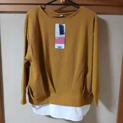 新品☆ しまむらCLOSSHI　ラクっと！キレイ美スタイルプルオーバーLサイズ