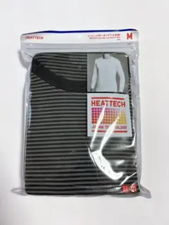 ユニクロ ヒートテック メンズ HEATTECH Mサイズ 9分袖　クルーネック