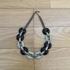 【値下げ】ZARAかH&Mで買ったビジューチェーンネックレス