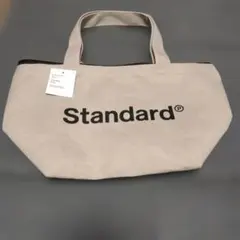 ⭐タグ付Standardproductグレー トートバッグ 22x21x17cmのサムネイル