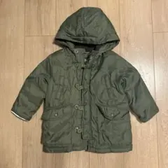 baby GAP フード付きダウンコート 2歳用 オリーブグリーン