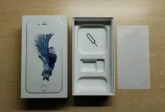 iPhone 6s シルバー　箱のみ　空箱　64GB　ステッカー　シムピン付き