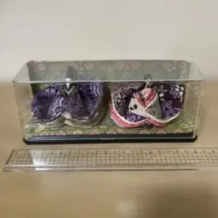 雛人形セット ケース付き　ハンドメイド　P