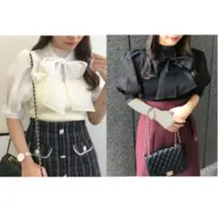 INGNI 5分袖ボウタイ袖異素材ニット まとめ売り