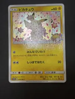 ピカチュウ：ポケモンセンター20周年記念キャンペーン PROMO SM-Pプロ…