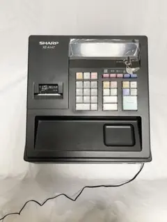 SHARP XE-A147 レジスター　ロール５個付 美品 レジスター XE-A147 w ホワイト 白 ロール - メルカリ