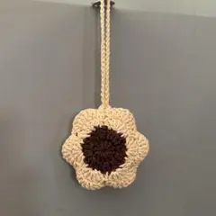 ペットボトルホルダー　カップホルダー　ドリンクホルダー　キーホルダー かぎ編み