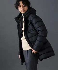 定価14万HERNO / POLAR TECH 4ポケットフードダウンジャケット