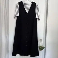 vネック ワンピース