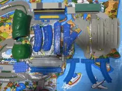 プラレール 駅 トンネル レールセット