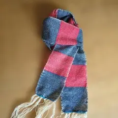 J2VFKカラーマフラーショール送料込みハンドメイド♥10×160長さたっぷり