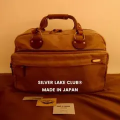 極美品 ■日本製■ SILVER LAKE CLUB® 革×帆布 仕事鞄