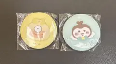 まじかるちいかわ　オデ　カブトムシ　おかおマット缶バッジ