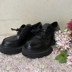 厚底レースアップシューズ　　25cm