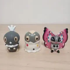 【希少 激レア】ポケモン ポケモンキッズ 指人形 クリア フィギュア200体以上 激レア◇1996年製】ミュウ クリア ポケモン 指人形 ソフビ ポケモン