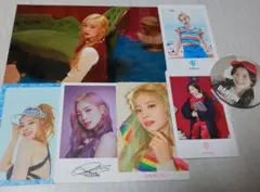 TWICE ダヒョン トレカ ポストカード 缶バッチ7点