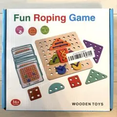 ひも通し 知育玩具 お絵かきボード パターンカード付き 指先トレーニングのサムネイル