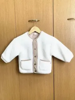 ボアジャケット　tete a tete(テータテート)　95cm ホワイト