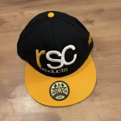 美品⭐︎rsc products キャップ ブラック イエロー⭐︎