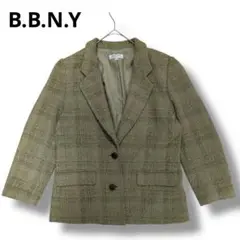 B.B.N.Y by RENOWN ツイード　チェック ジャケット　ツイード