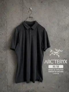 ARC'TERYX ポロシャツ ブラック Mサイズのサムネイル