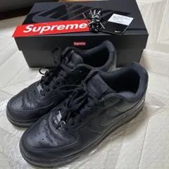 Supreme × Nike Air Force 1 Low SP Black